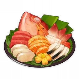 Assortiment de sashimis